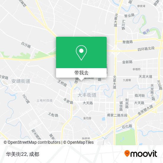 华美街22地图