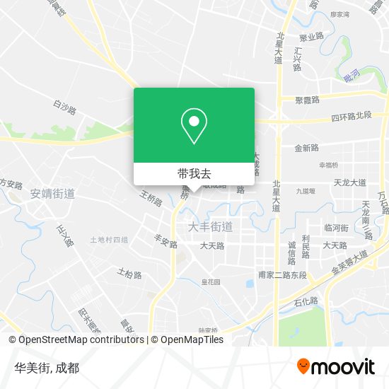 华美街地图