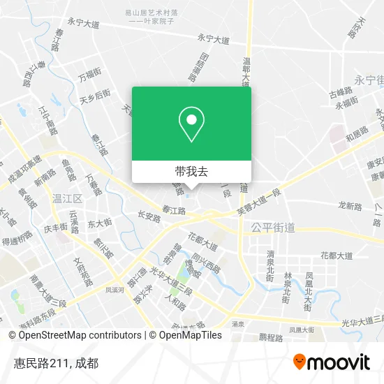惠民路211地图