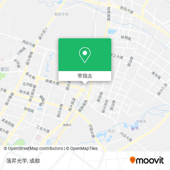 蒲昇光学地图