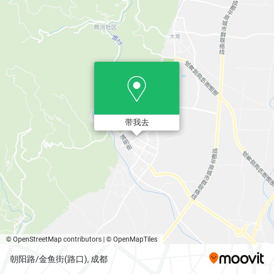 朝阳路/金鱼街(路口)地图