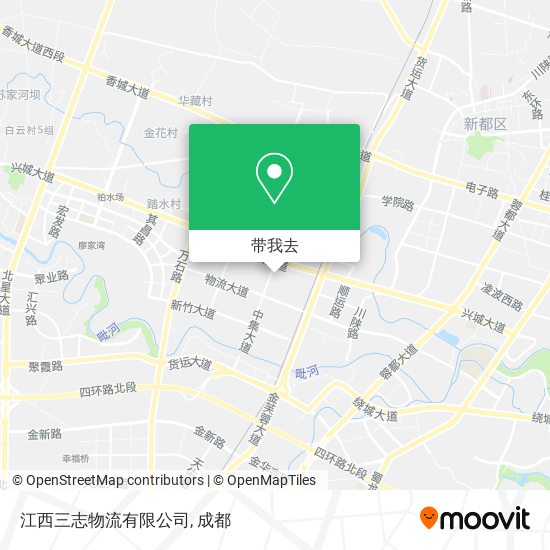 江西三志物流有限公司地图