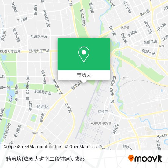 精剪坊(成双大道南二段辅路)地图
