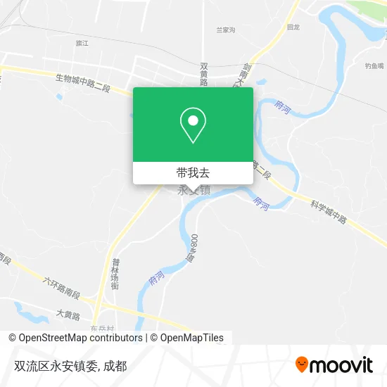 双流区永安镇委地图