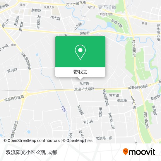 双流阳光小区-2期地图
