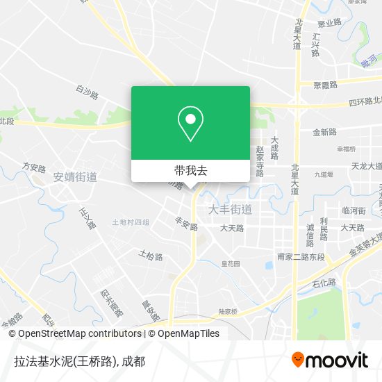 拉法基水泥(王桥路)地图