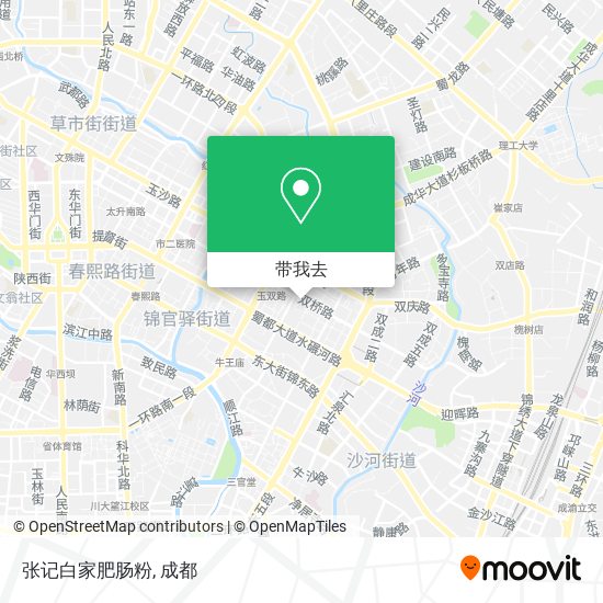 张记白家肥肠粉地图