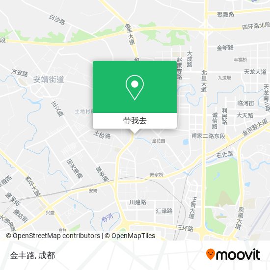 金丰路地图