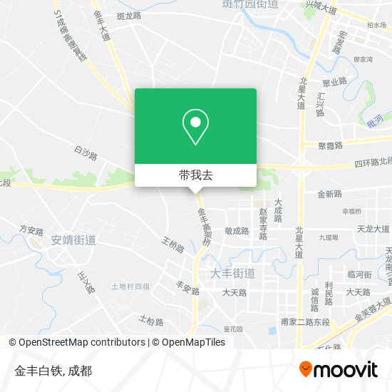 金丰白铁地图