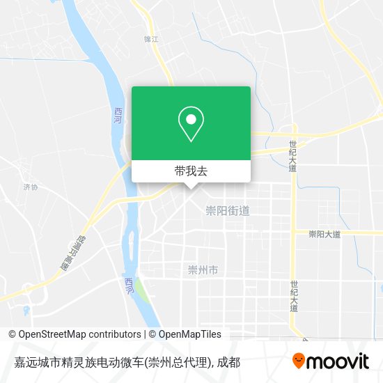 嘉远城市精灵族电动微车(崇州总代理)地图