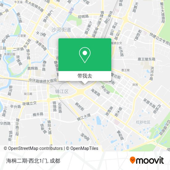 海桐二期-西北1门地图