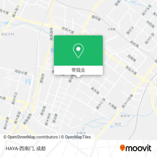 HAYA-西南门地图