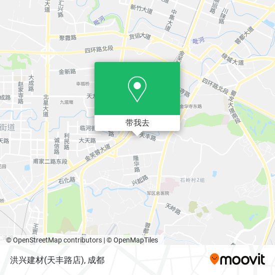 洪兴建材(天丰路店)地图