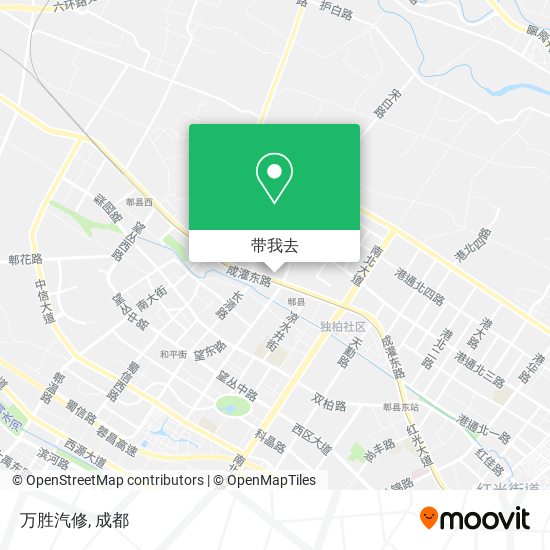 万胜汽修地图