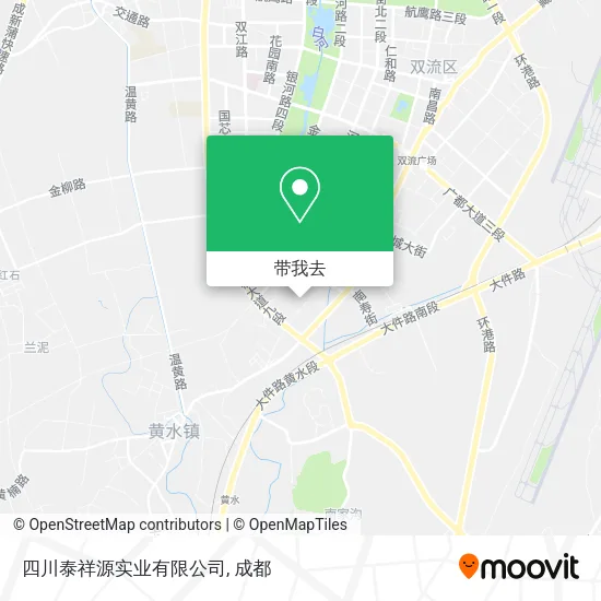 四川泰祥源实业有限公司地图