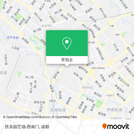 胜东园艺场-西南门地图