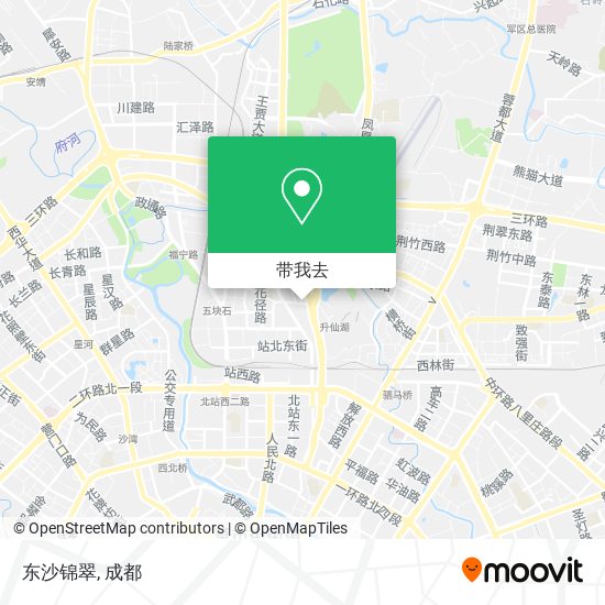 东沙锦翠地图