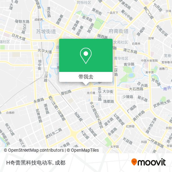 H奇蕾黑科技电动车地图