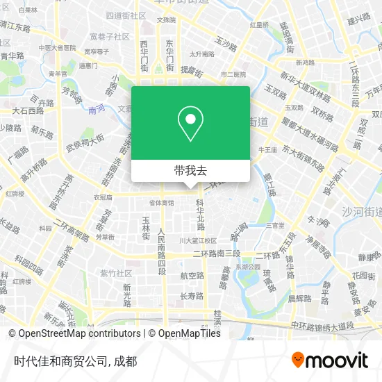 时代佳和商贸公司地图