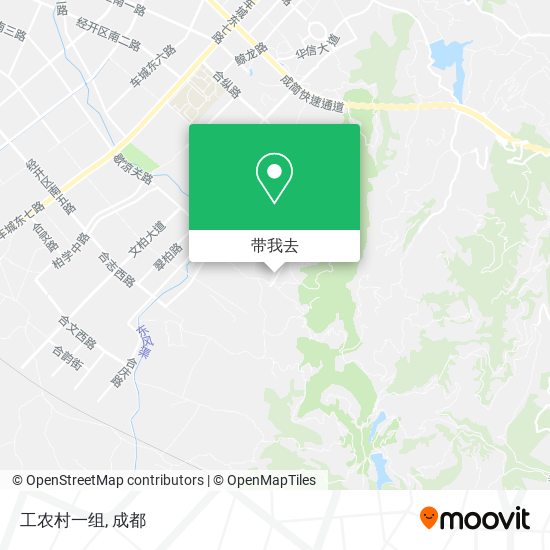 工农村一组地图