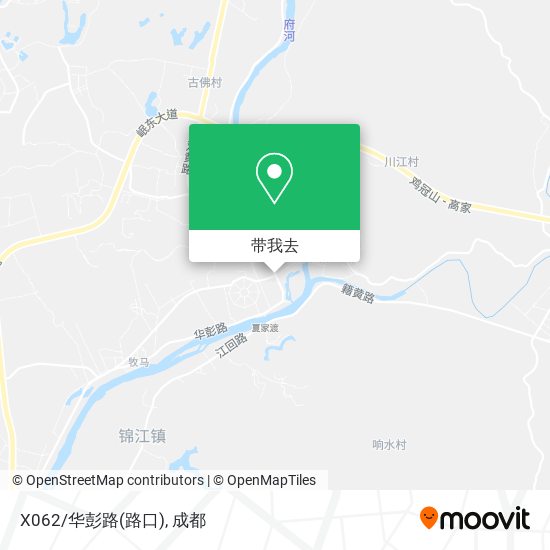 X062/华彭路(路口)地图