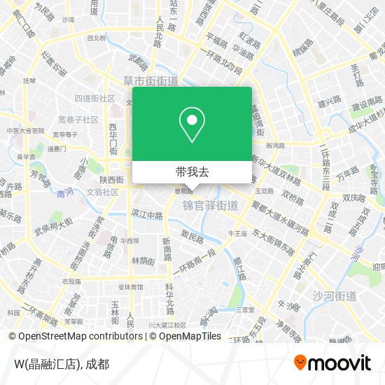 W(晶融汇店)地图
