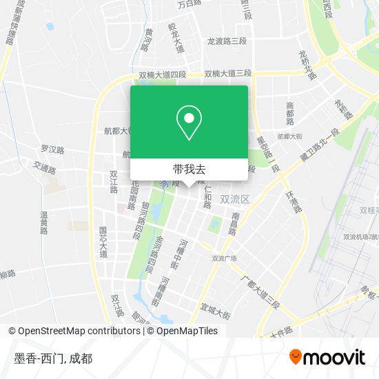 墨香-西门地图