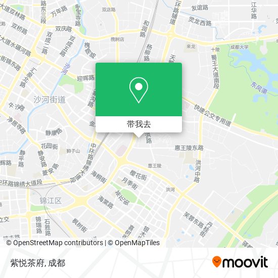 紫悦茶府地图