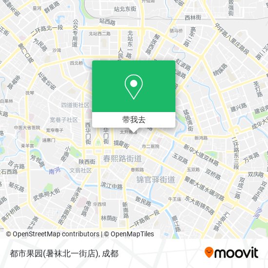 都市果园(暑袜北一街店)地图