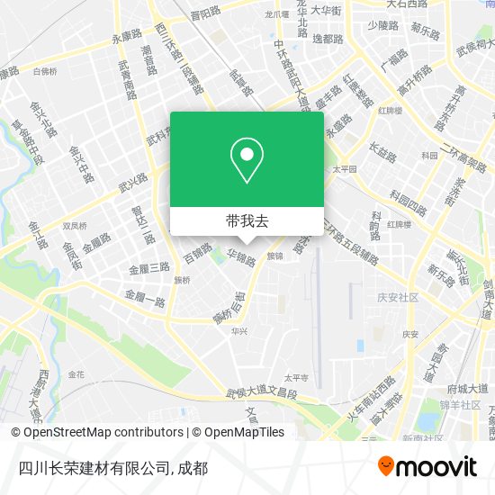 四川长荣建材有限公司地图