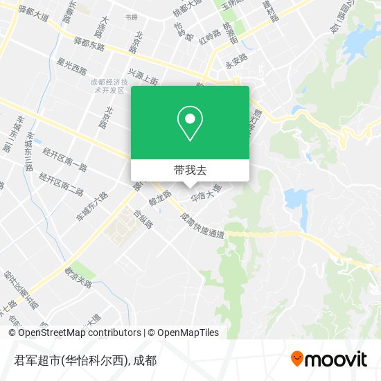 君军超市(华怡科尔西)地图