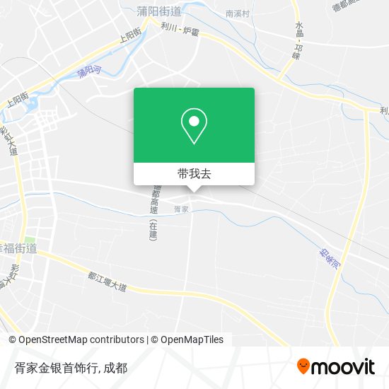 胥家金银首饰行地图