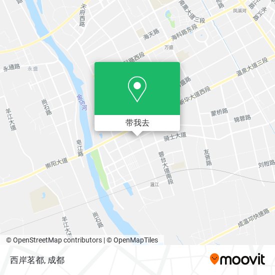 西岸茗都地图