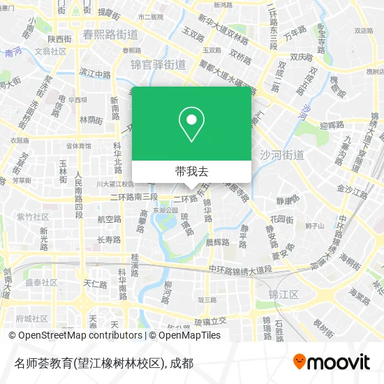 名师荟教育(望江橡树林校区)地图