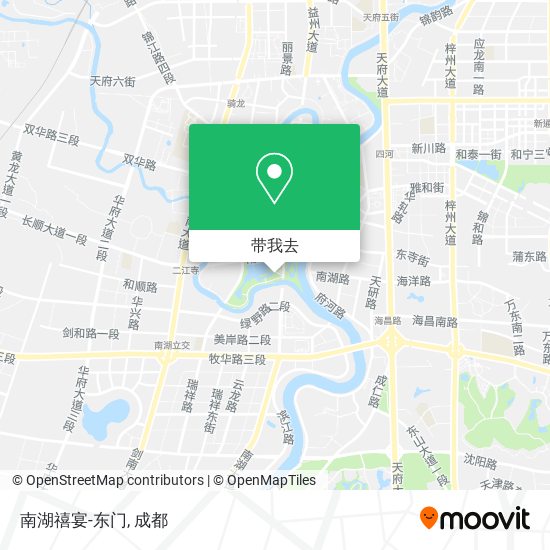南湖禧宴-东门地图