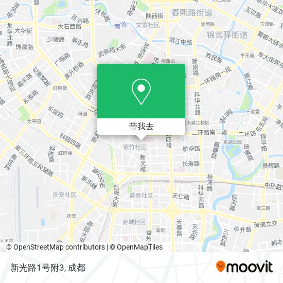 新光路1号附3地图