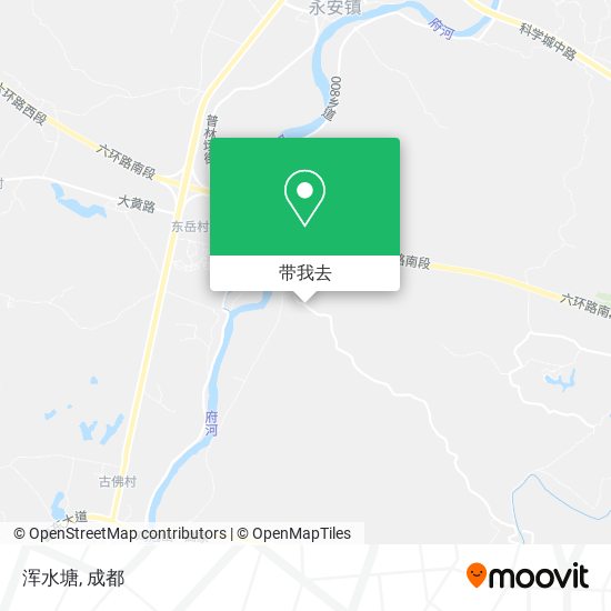 浑水塘地图