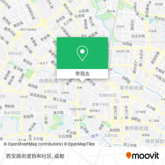 西安路街道协和社区地图