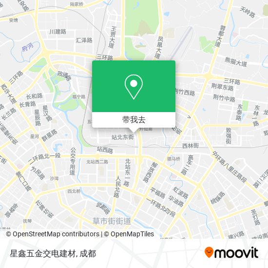 星鑫五金交电建材地图