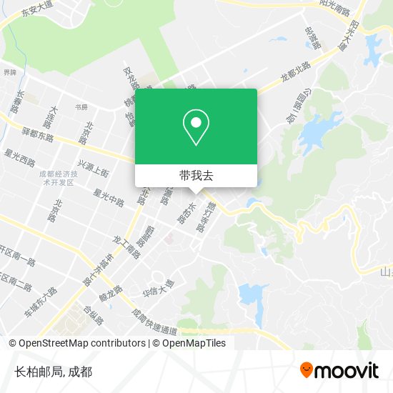 长柏邮局地图