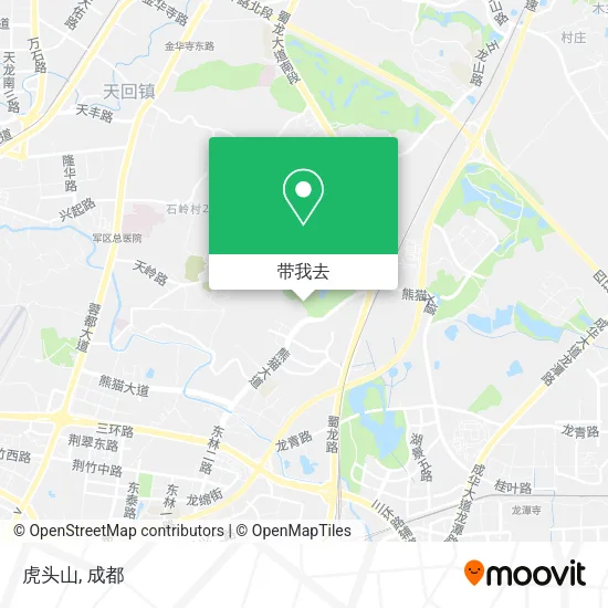 虎头山地图