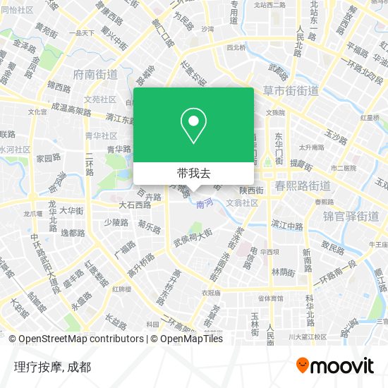 理疗按摩地图