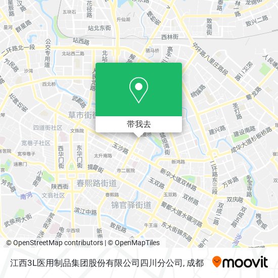 江西3L医用制品集团股份有限公司四川分公司地图
