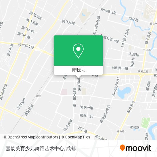 嘉韵美育少儿舞蹈艺术中心地图