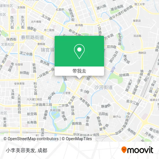 小李美容美发地图