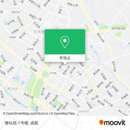 雅钻苑-1号楼地图
