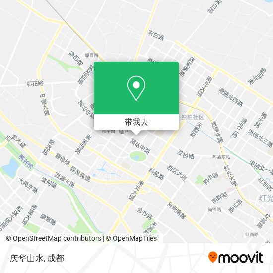 庆华山水地图