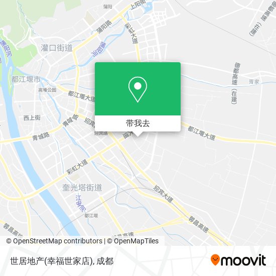 世居地产(幸福世家店)地图