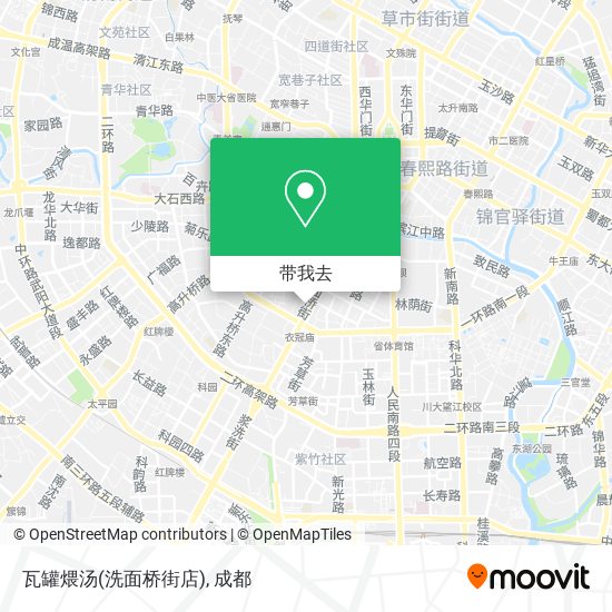 瓦罐煨汤(洗面桥街店)地图