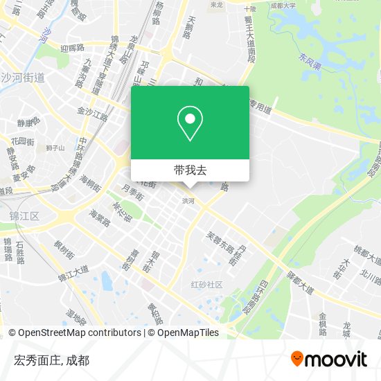 宏秀面庄地图